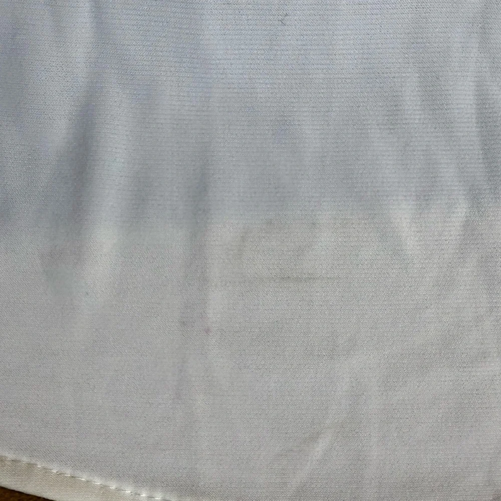 IEENA for Mac Duggal Zuri Beaded Halter White Jersey Gown size 6 - Picture 5 of 14